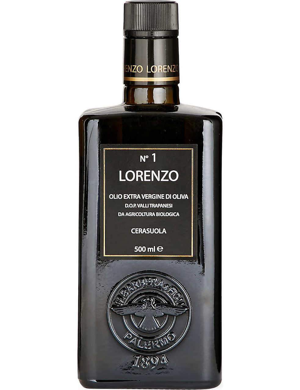 Lorenzo #1 Organic Cerasuola Extra Virgin Olive Oil D.O.P. Val Di Mazara, by M. Barbera - 16.9 fl. oz.