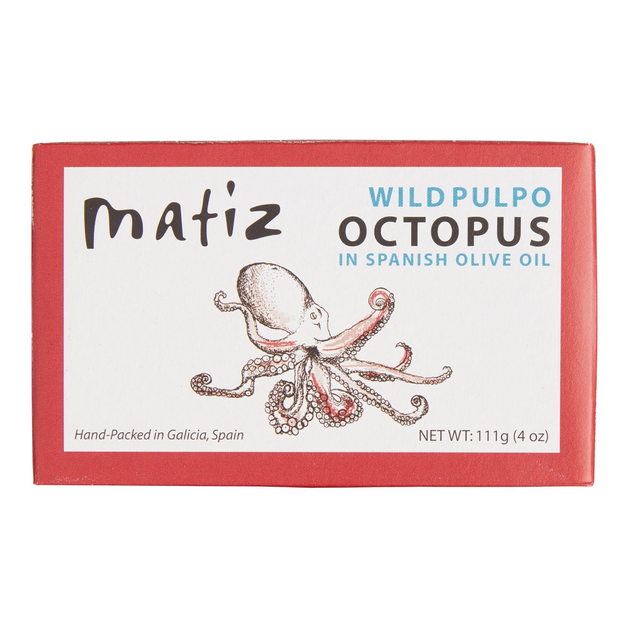 Matiz Octopus In Spanish Olive Oil, 4. oz