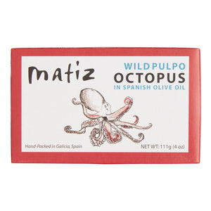 Matiz Octopus In Spanish Olive Oill, 4. oz