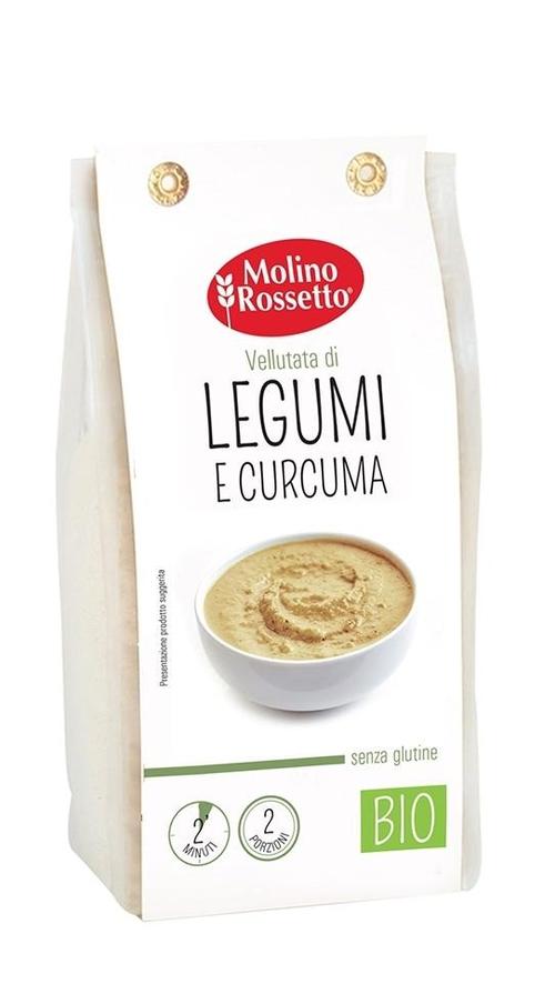 Molino Rossetto Organic Gluten Free Beans and Turmeric Soup, 2.8 oz
