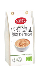 Molino Rossetto Organic Gluten Free Lentils, Ginger and Laurel Soup, 2.8 oz