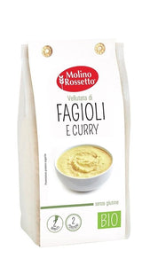 Molino Rossetto Organic Gluten Free Beans and Curry Soup, 2.8 oz