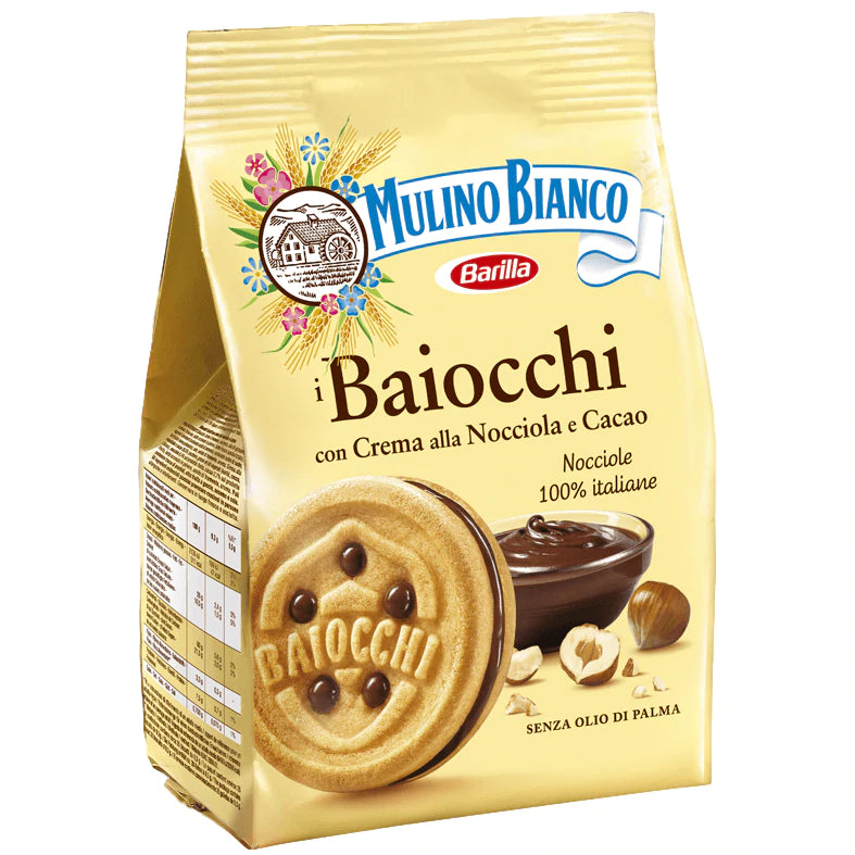 Baiocchi Cookies, by Mulino Bianco  7.05 oz