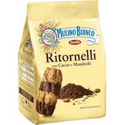 Ritornelli Cookies with Almonds and Cocoa (700 grams) by Mulino Bianco - 24.7 oz - [Premium Italian Food at Home ]