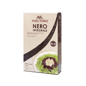 Riso Toro Nero Integrale Black Rice, 2.2 lbs - [Premium Italian Food at Home ]
