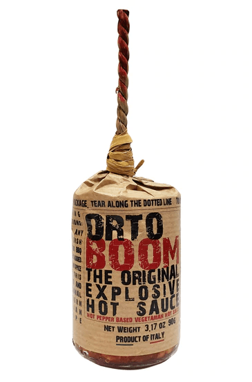 Bomba Ortoboom Explosive Hot Sauce, by Casarecci di Calabria3.17 oz - [Premium Italian Food at Home ]