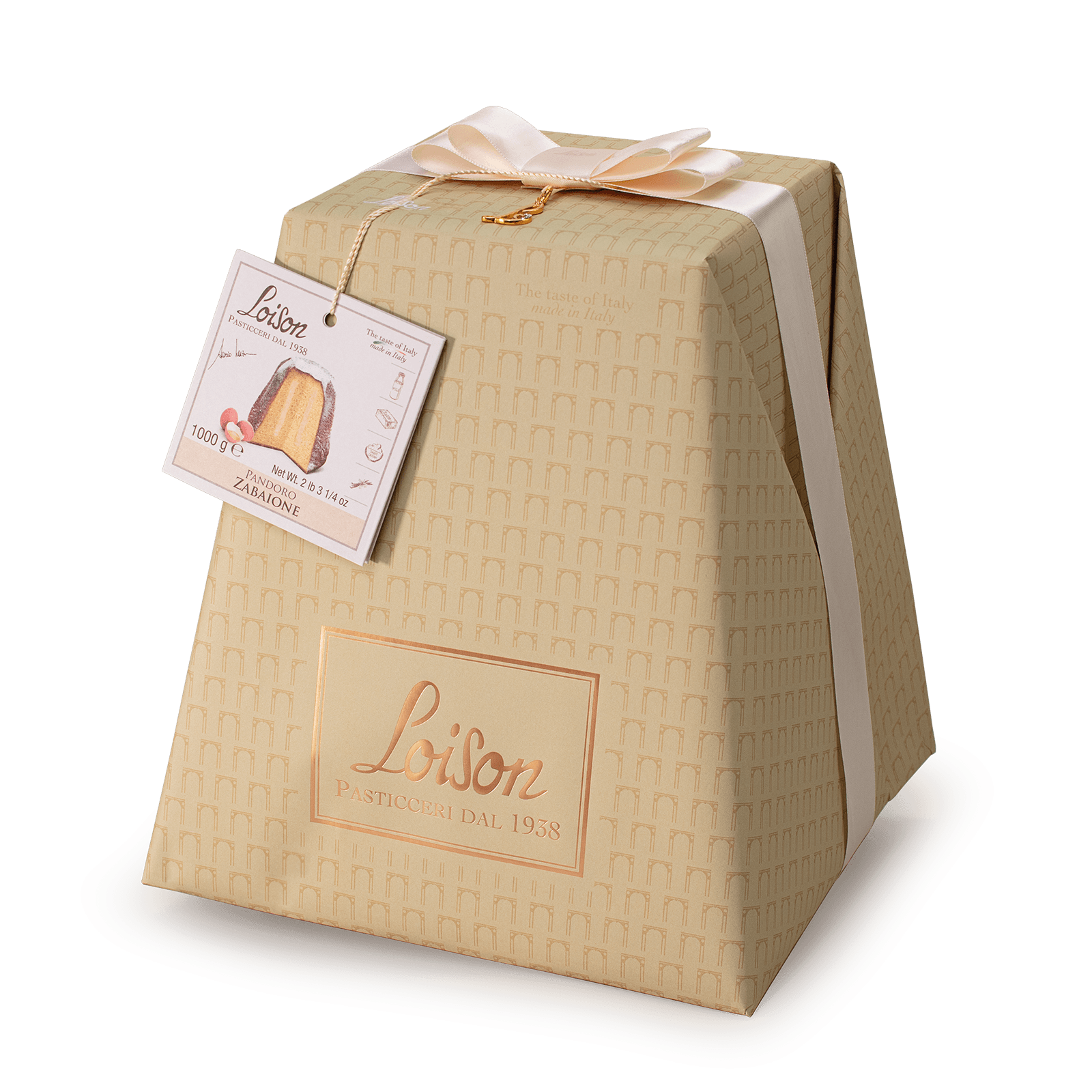Pandoro Zabaione , By Loison 1000gr - 2.2 lb