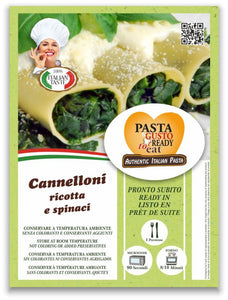 Pasta & Gusto Ricotta and Spinach Cannelloni 10.58 oz