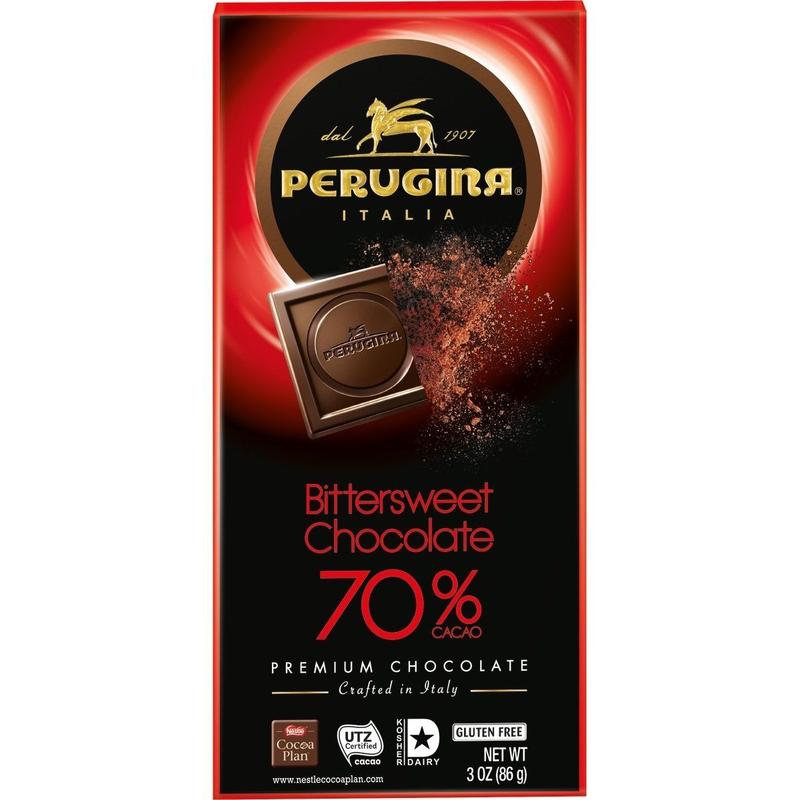 Perugina Bittersweet 70% Chocolate Bar, 3 oz