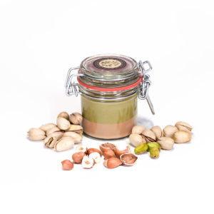 Pistacchio and Hazelnut Cream Spread, by Scyavuru 6.3 oz - [Premium Italian Food at Home ]