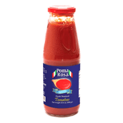 Strained Fresh Tomatoes Puree Jar by Poma Rosa - 24.3 oz - [Premium Italian Food at Home ]