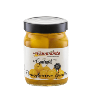 Pomodorino Giallo Yellow Cherry Tomatoes, by La Fiammante 12 oz - [Premium Italian Food at Home ]