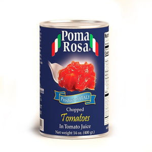 Chopped Tomatoes in Tomato Juice by Poma Rosa - 14 oz