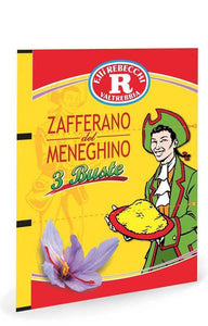 Rebecchi Zafferano Del Meneghino 3 Italian Saffron Powder Bags (0.125 gr each)