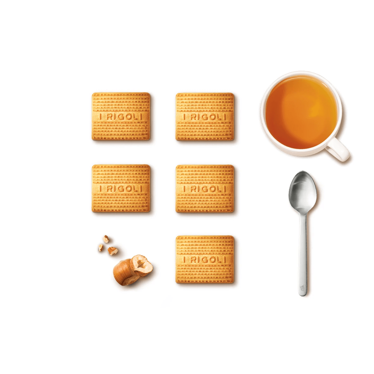 Rigoli Cookies by Mulino Bianco - 14.1 oz. - [Premium Italian Food at Home ]