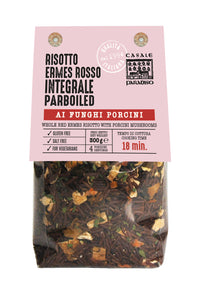 Whole Red Ermes Risotto with Porcini Mushroom, By Casale Paradiso 10.58 oz