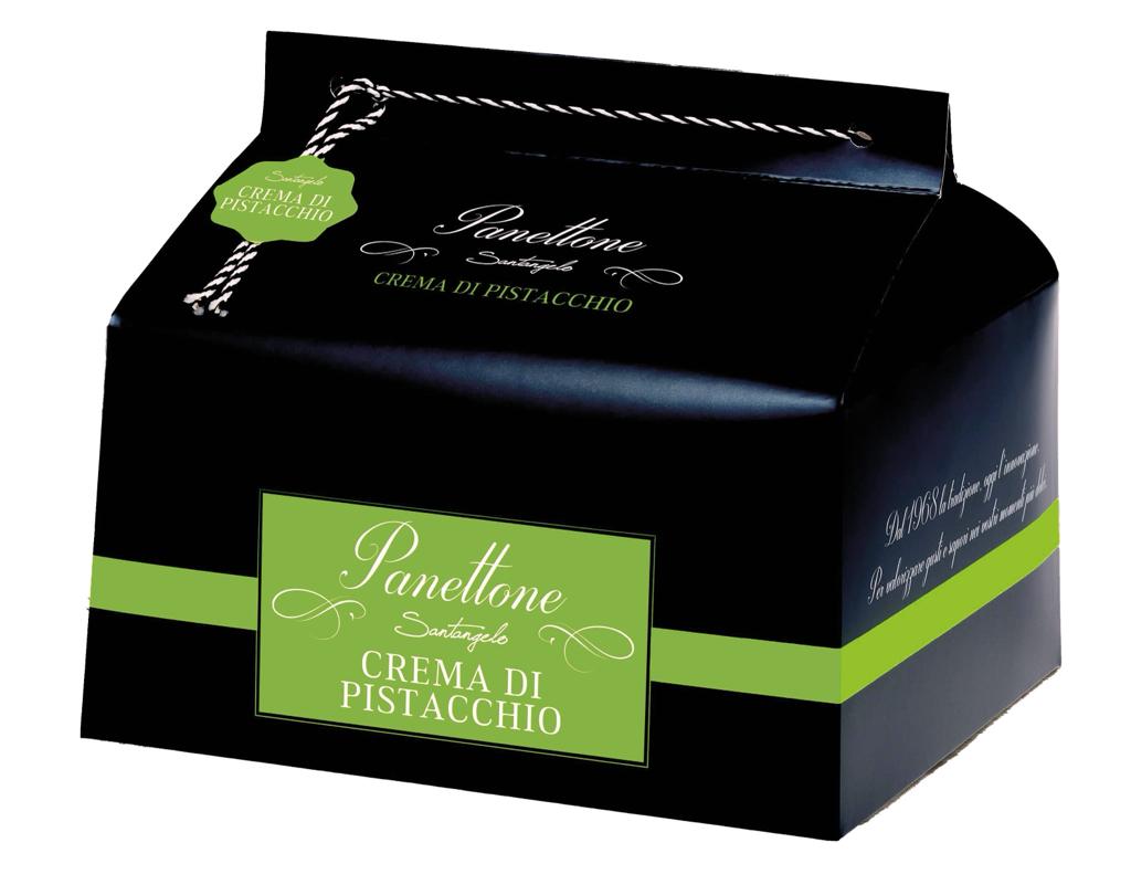 Premium Panettone Pistachio cream, by Santangelo 900gr