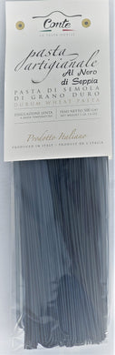 Conte Artisanal Spaghetti Squid Ink Pasta 100% Durum Wheat Pasta - 500gr PASTA & RICE PASTIFICIO CONTE 