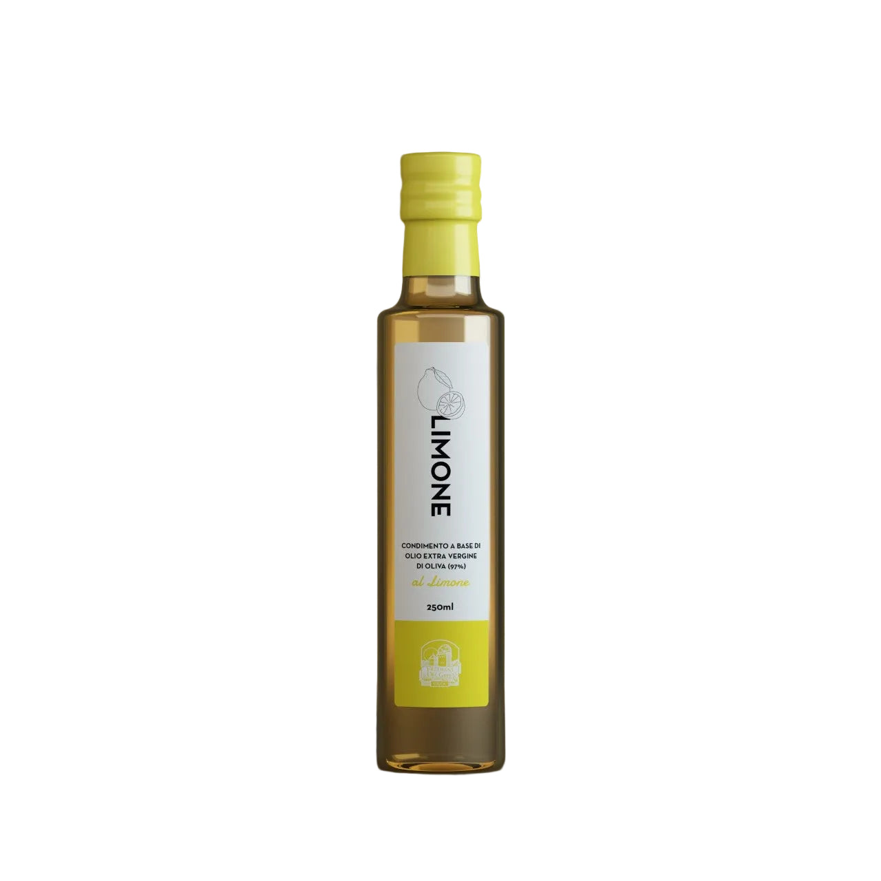 Infused Oil with Lemon and Extra Virgin Olive oil, by Frediani & Del Greco 8.5 oz