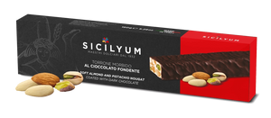Sicilyum, Soft Nougat with Dark Chocolate , by Dais 5.29 oz