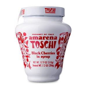 Toschi Amarena Black Cherries in Syrup - 17.9 oz