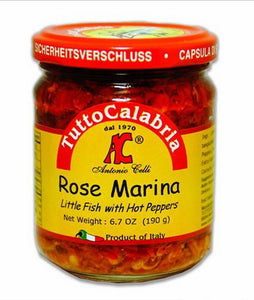 Rose Marina Neonata (Rosamarina sauce), by Tutto Calabria 6.7 oz (190 gr)