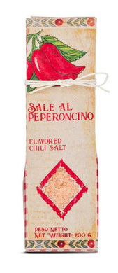 Casarecci Flavored Salt with Italian Chili Peperoncino Casaracci di Calabria 7 oz - [Premium Italian Food at Home ]