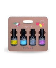 Load image into Gallery viewer, Vignoli Infused Olive Oil gift set Grilling Collection 4x3.4oz
