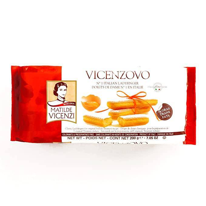 Italian Ladyfingers Vicenzovo by Vicenzi - 7oz - [Premium Italian Food at Home ]